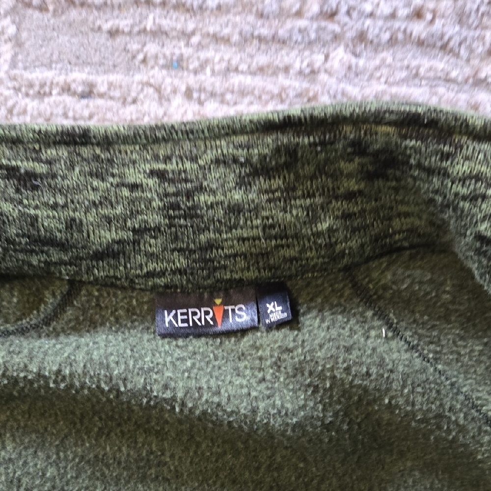 Kerrits Olive Green Fleece Jacket - Picture 3 of 4